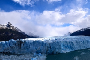 The largest glacier in Argentina, the the Viedma glacier.