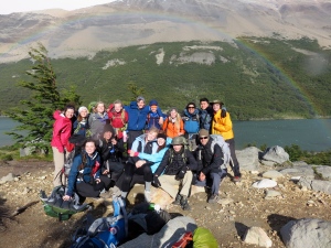 Rainbow in el Parque National Los Glaciares